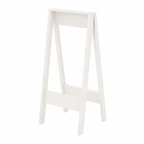 Chaises Hautes Lot de 2 en Bois de Pin Blanc