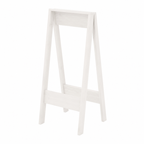 Chaises Hautes Lot de 2 en Bois de Pin Blanc