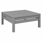 Ensemble de jardin en bois de pin gris pour 10 personnes